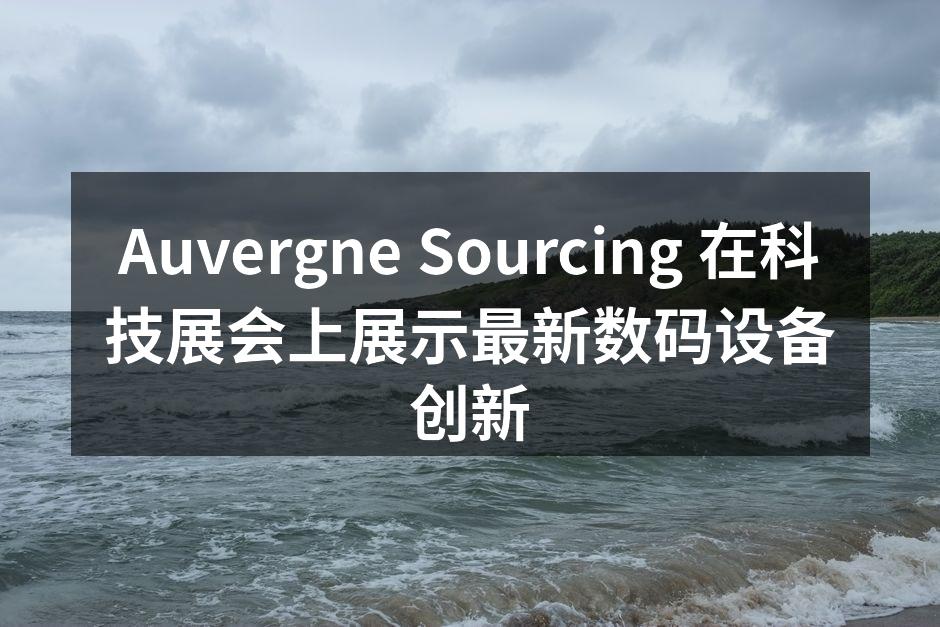 Auvergne Sourcing 展位吸引众多参观者